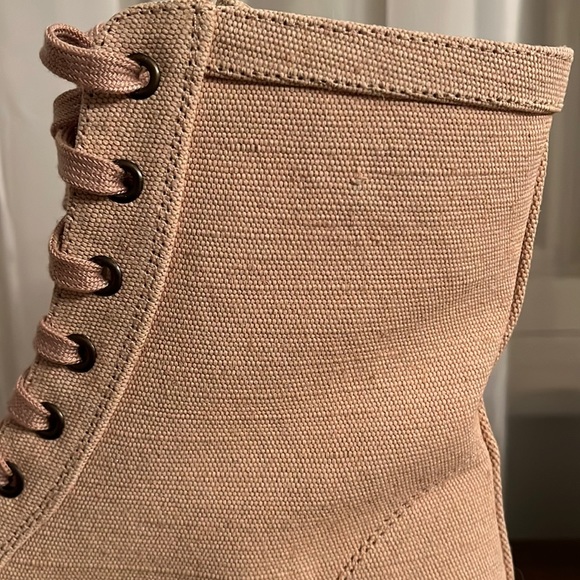 Free People Camp Out Canvas Combat Boot - Picture 7 of 8